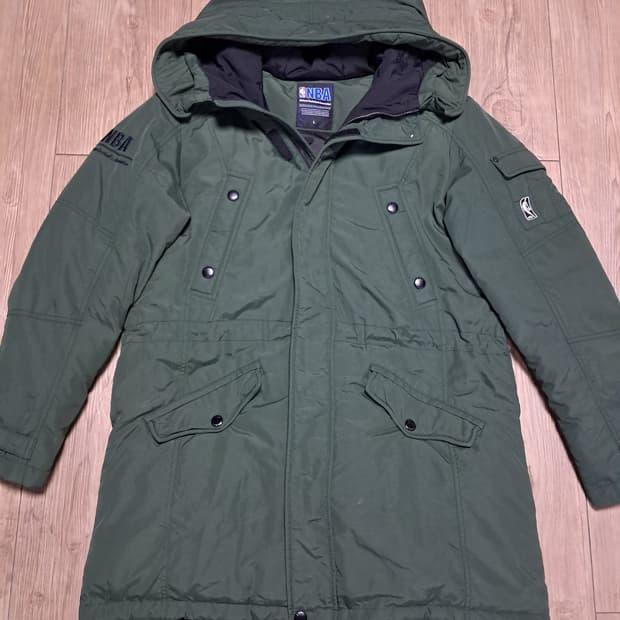 NBA 롱패딩 파카 남성L