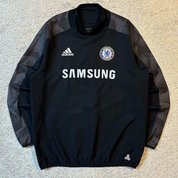 대장급) 아디다스 ADIDAS 첼시 트레이닝 탑 블랙