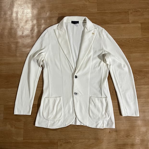 [100] 라르디니 부토니에 니트 스판자켓