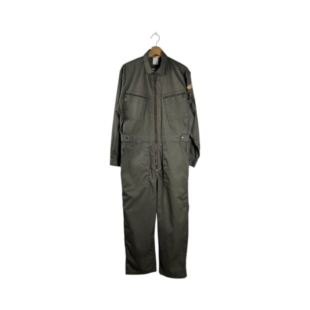 L) 밀리터리 카키 유틸리티 워크 점프슈트 SO-011