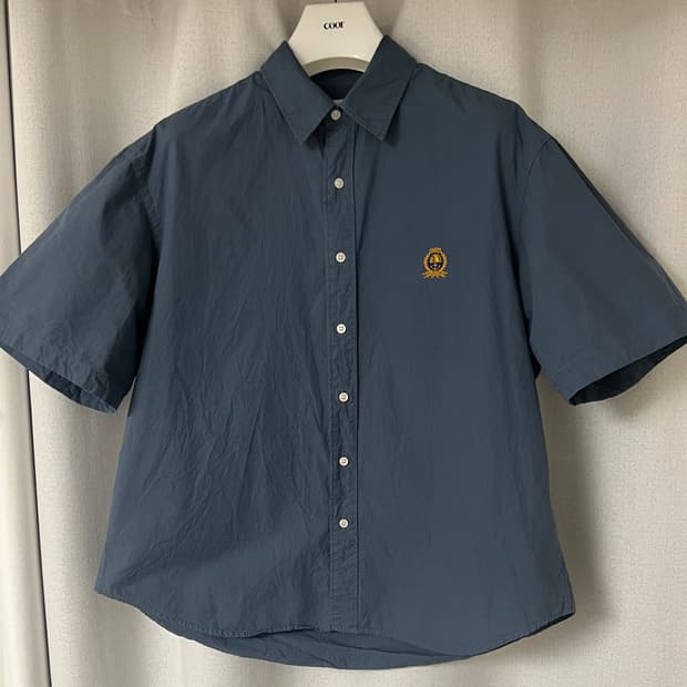 에스피오나지 오버셔츠 데님블루 L사이즈