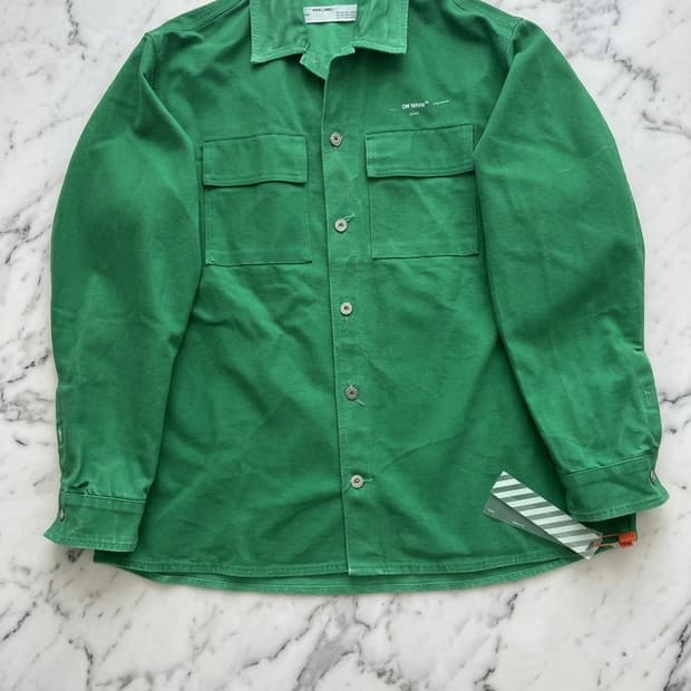 오프 화이트 데님자켓 판매합니다