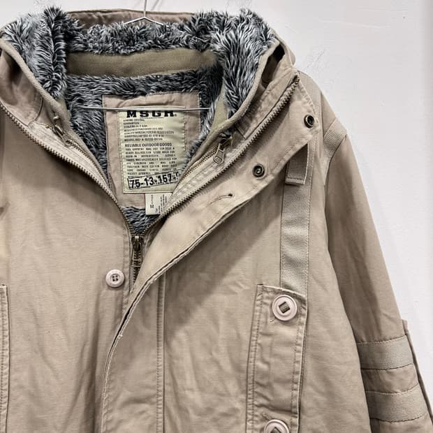 MSGR 이너모헤어 M-65 후드 사파리 개파카