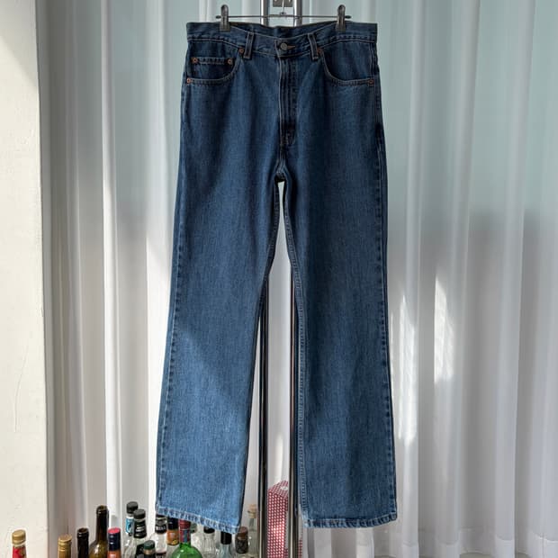 [33인치]리바이스 00s 멕시코산 517 부츠컷 데님 팬츠