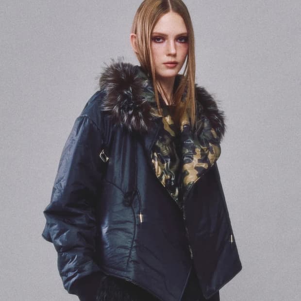 솜속 하이넥 하네스 푸퍼 재킷