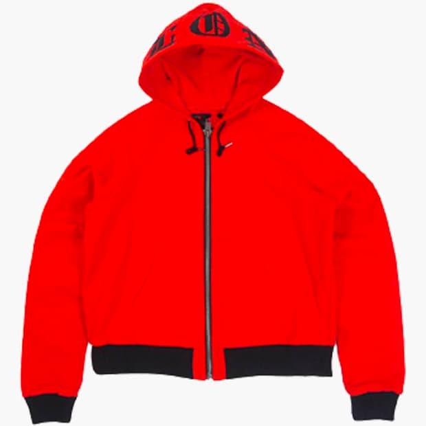 (구매) 브이론 런웨이 후드 집업 레드