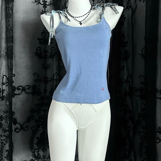 Blue lovely slip