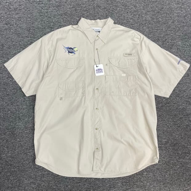 컬럼비아 PFG 피싱 반팔 셔츠 p924