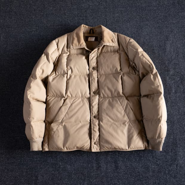 80s Eddie Bauer Snap Jac Down Jacket 105