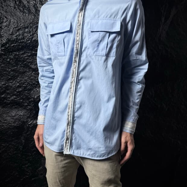 Balmain 14SS Military Epaulet Shirt