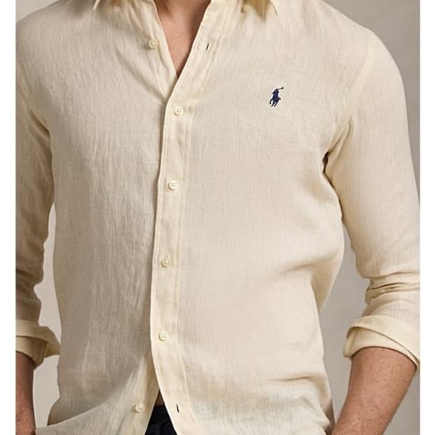 Polo Ralph Lauren Custom Fit Linen Shirt