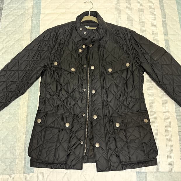 바버 barbour인터네셔널 퀄팅 자켓 m