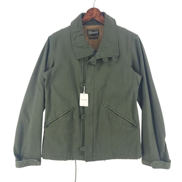 [남L](미사용)빔즈 카키 스윙톱 자켓[Y63-243]