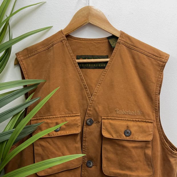 90s 팀버랜드 웨더기어 워크 베스트 (XL)