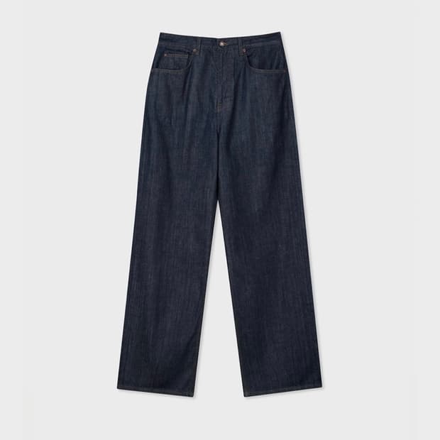 [32] 마이라이브러리 트루와이드 데님팬츠