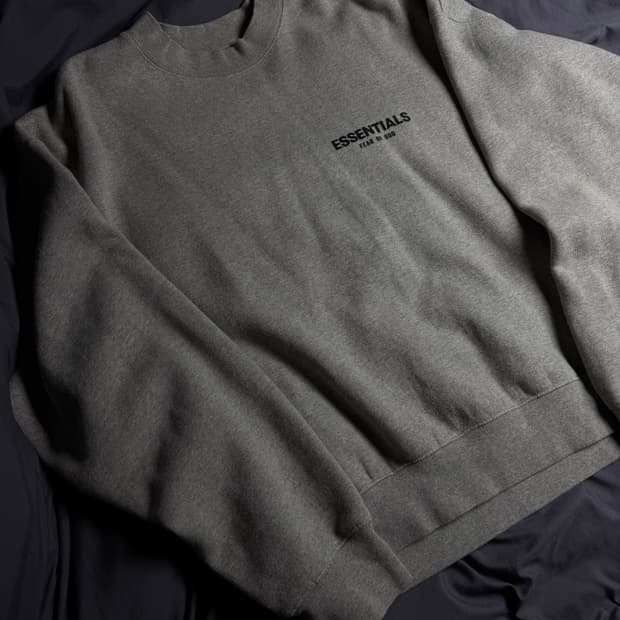 피어 오브 갓 에센셜 23FW 기모 맨투맨 M