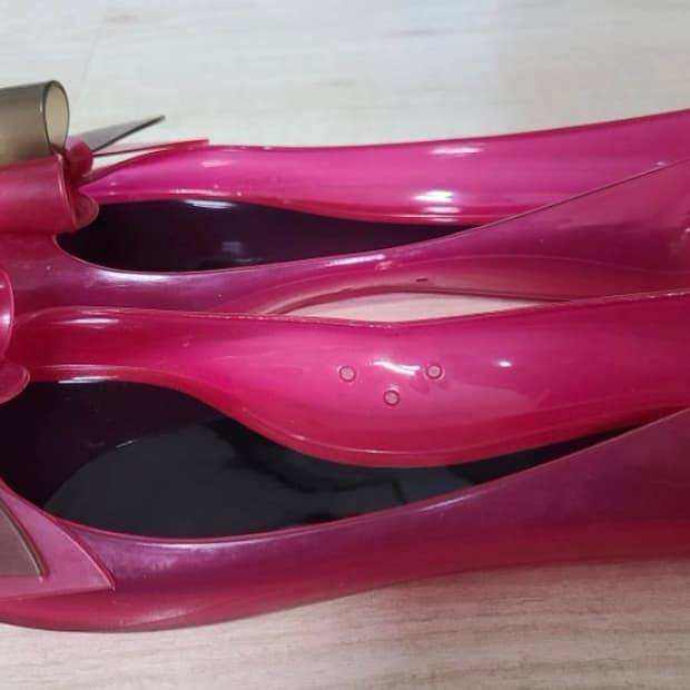 Furla in Italy jelly shoes