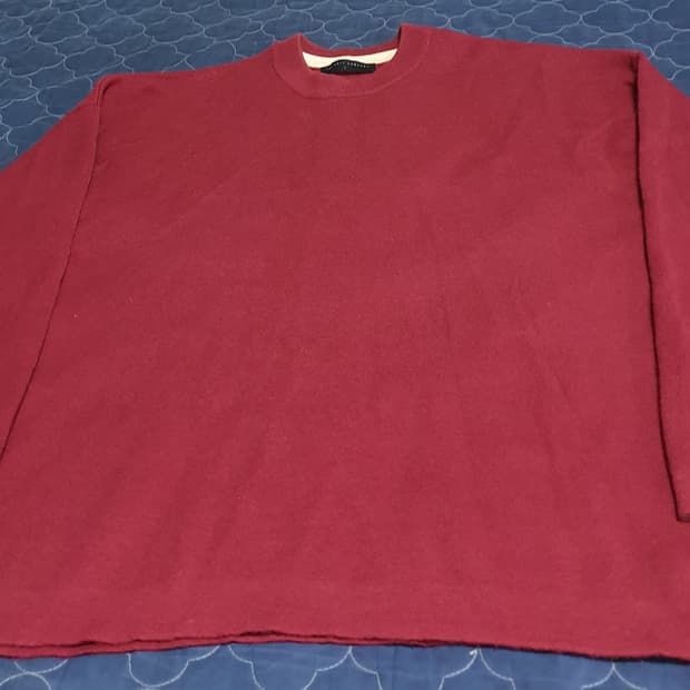 더니트컴퍼니 PBT 긴팔니트 버건디 (L)