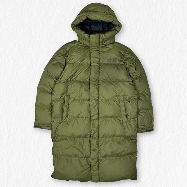 노스페이스 화이트라벨 온볼 롱패딩