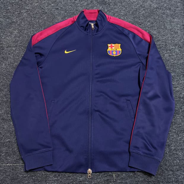 나이키 바르셀로나 트랙탑 져지