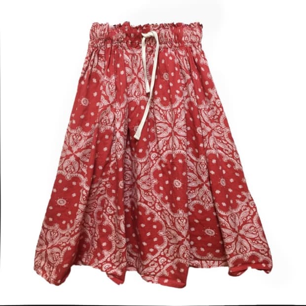 Moussy 마우지 페이즐리 스커트