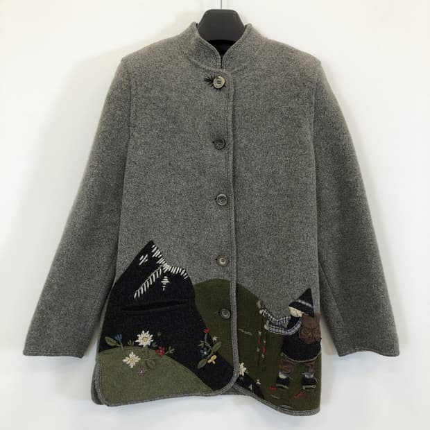 기스바인 프렌치울 오스트리아 울자켓 66 