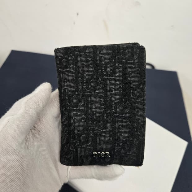 [보증서 정품] 디올 오블리크 오거나이저