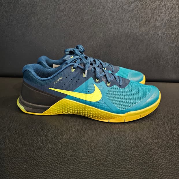 나이키 메트콘2 운동화 그린/옐로우