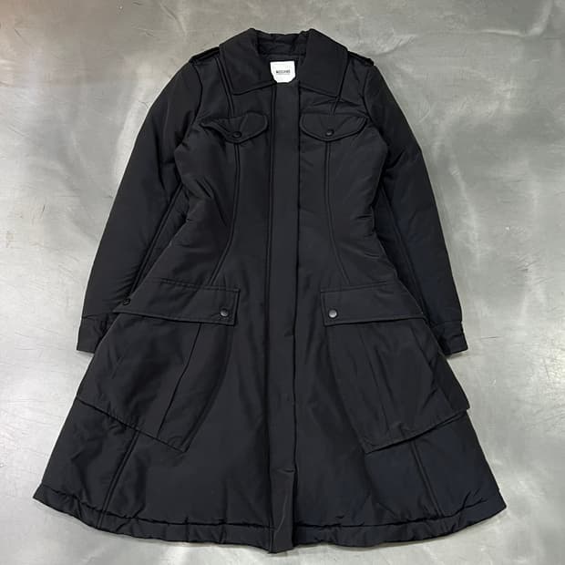  모스키노 카라 롱 패딩 y14609