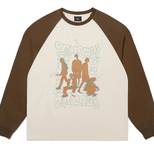브라운브레스 clique raglan long sleeve 브라운 XL