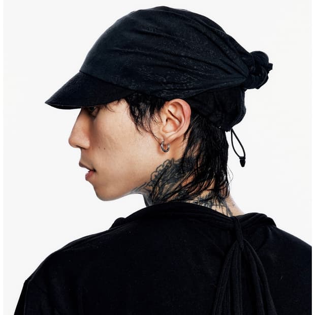 혜인서 레이어드 스카프 캡 새상품