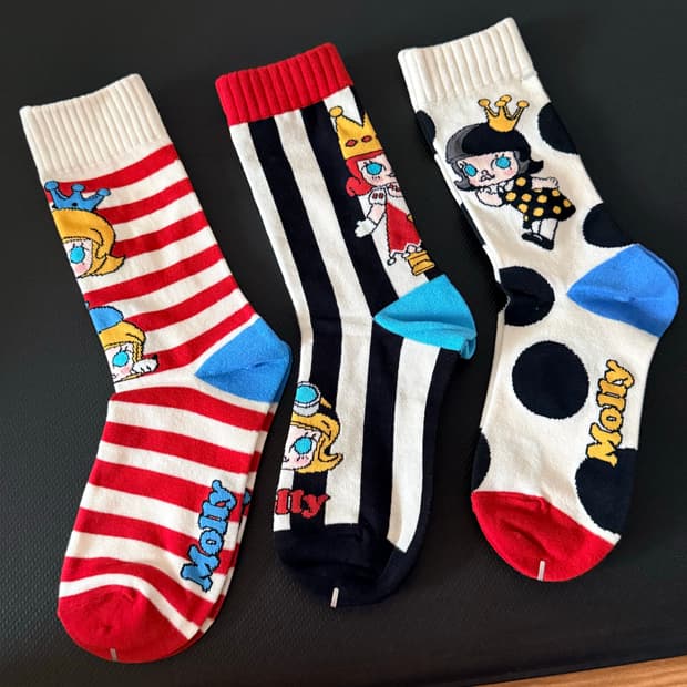 몰리 패션양말 3종세트