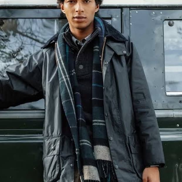 바버 뷰포트 네이비자켓 M사이즈