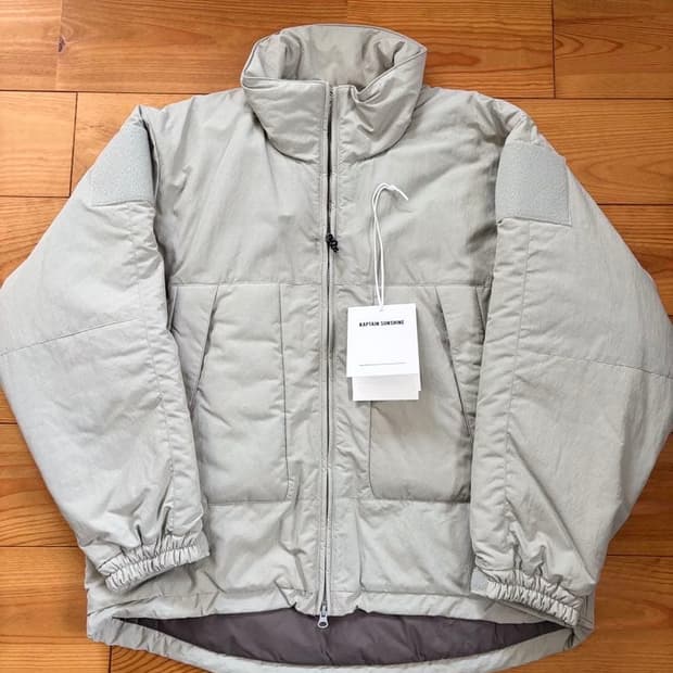 (38) 캡틴선샤인 puffer mil 다운 자켓
