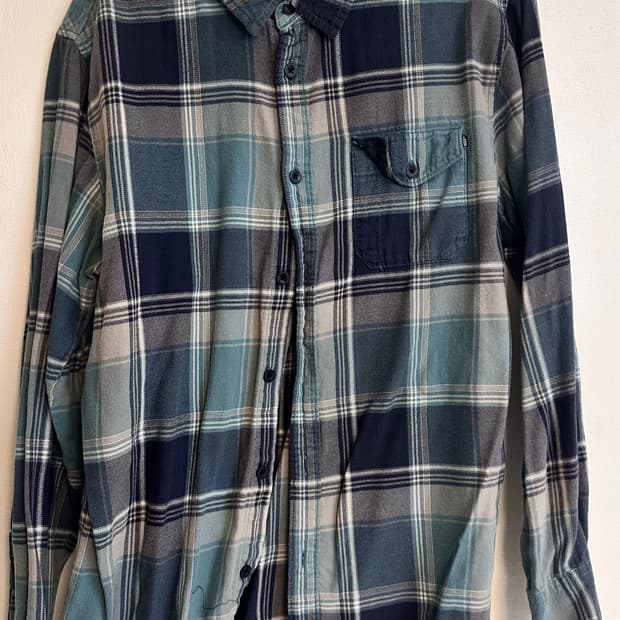 반스 플란넬 셔츠 L