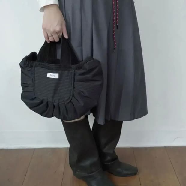 피에브레 가방 백 fiebre corduroy reversible bag