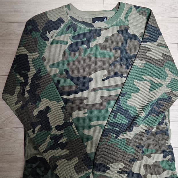 스투시 우드랜드 써멀 와플