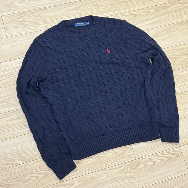 폴로 랄프로렌 케이블 니트