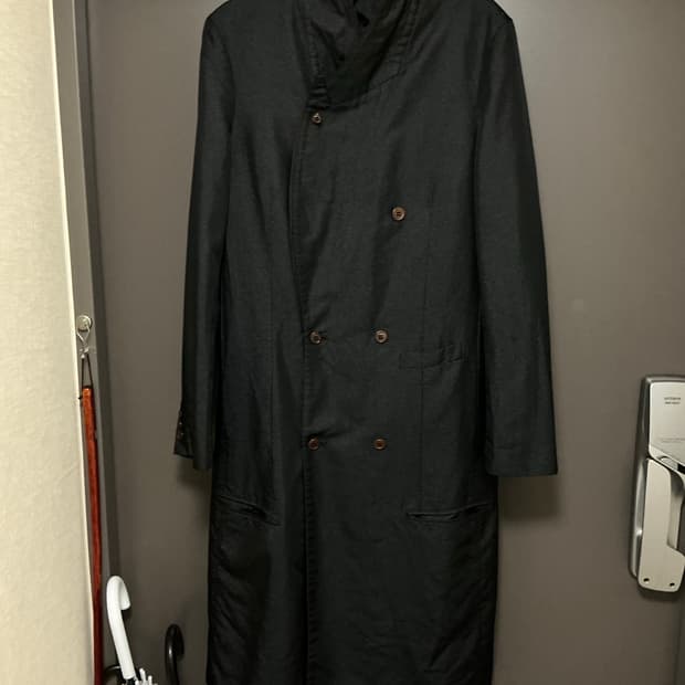 꼼데기르송 옴므 플러스 롱 코트