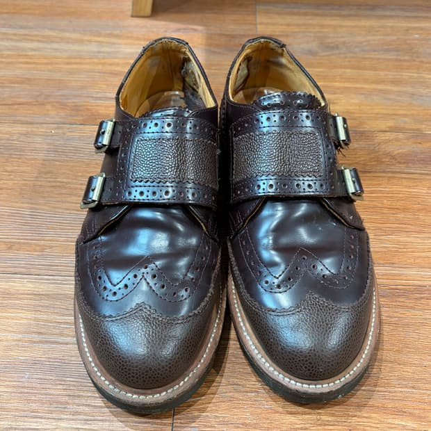 Dr. Martens Double Monk Strap Wing Tip