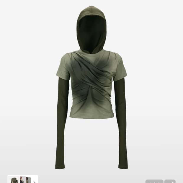 앤더슨벨 져지 후드 L 사이즈 판매 (실착 1회)