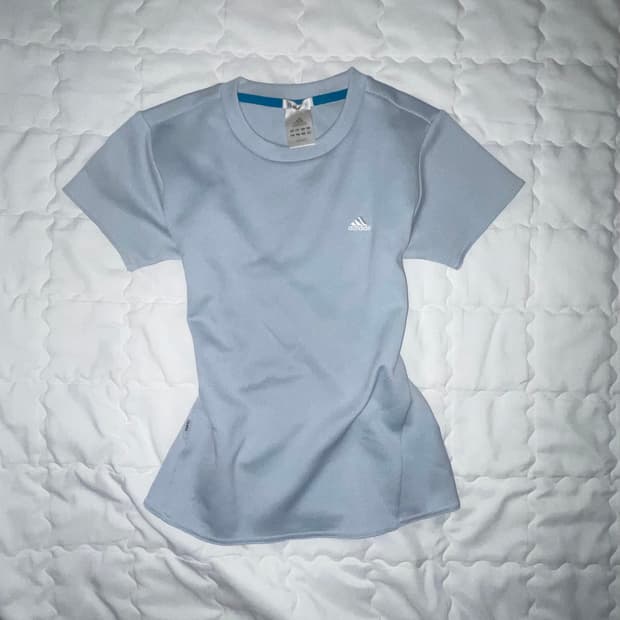 Adidas 베이비블루 반팔티