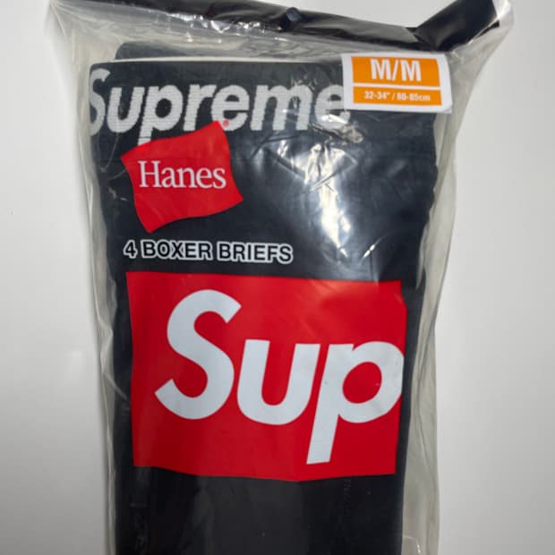슈프림 헤인즈 박서 브리프 M (새상품)