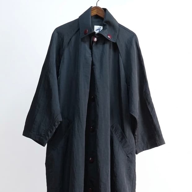 80~90s  Issey Miyake 나일론 코트