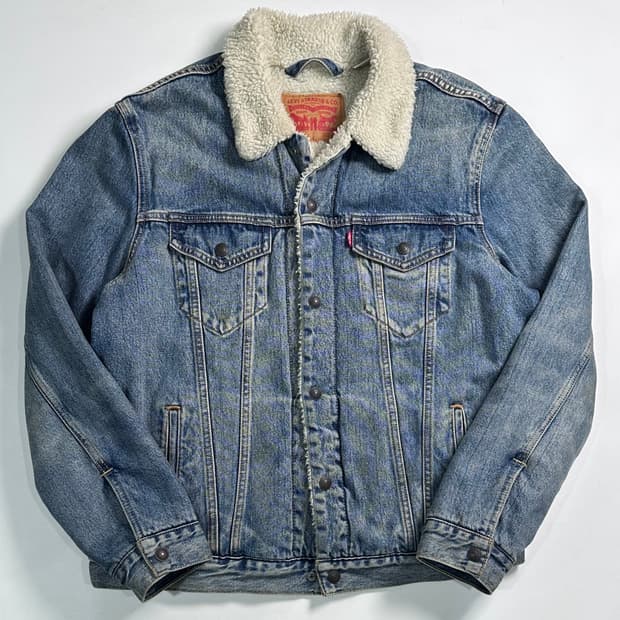 리바이스 쉐르파 데님 자켓 