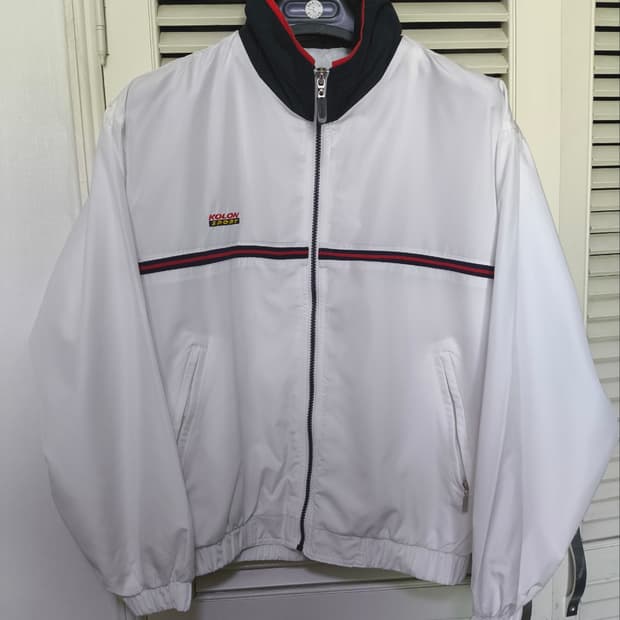 오버핏95 코오롱스포츠 레트로 바람막이