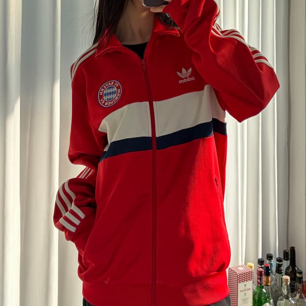 [M-L]아디다스 바이에른 뮌헨 트랙탑 져지