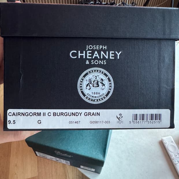 조셉치니 Joseph Cheaney 남성 구두 9.5