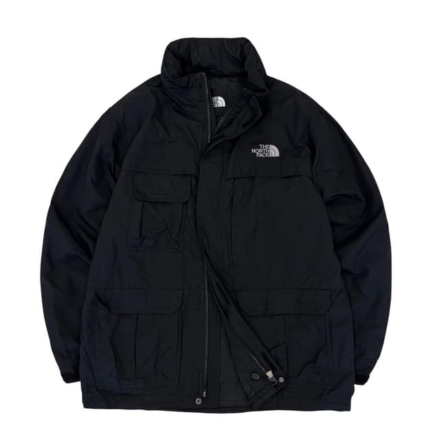 노스페이스 밀리터리 캐주얼 자켓 블랙 (L)