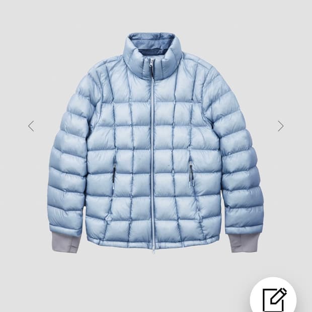 999휴머니티 MODULAR LIGHT 구스푸퍼 경량패딩 스카이블루 블루